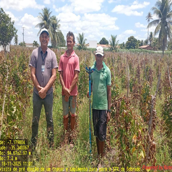 Projeto aprovado em Desenvolvimento Agrário